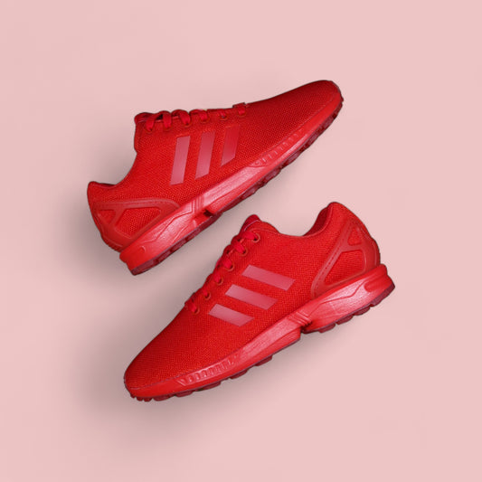ADIDAS - ZX FLUX - TRIPLE RED - SIZE 7.5