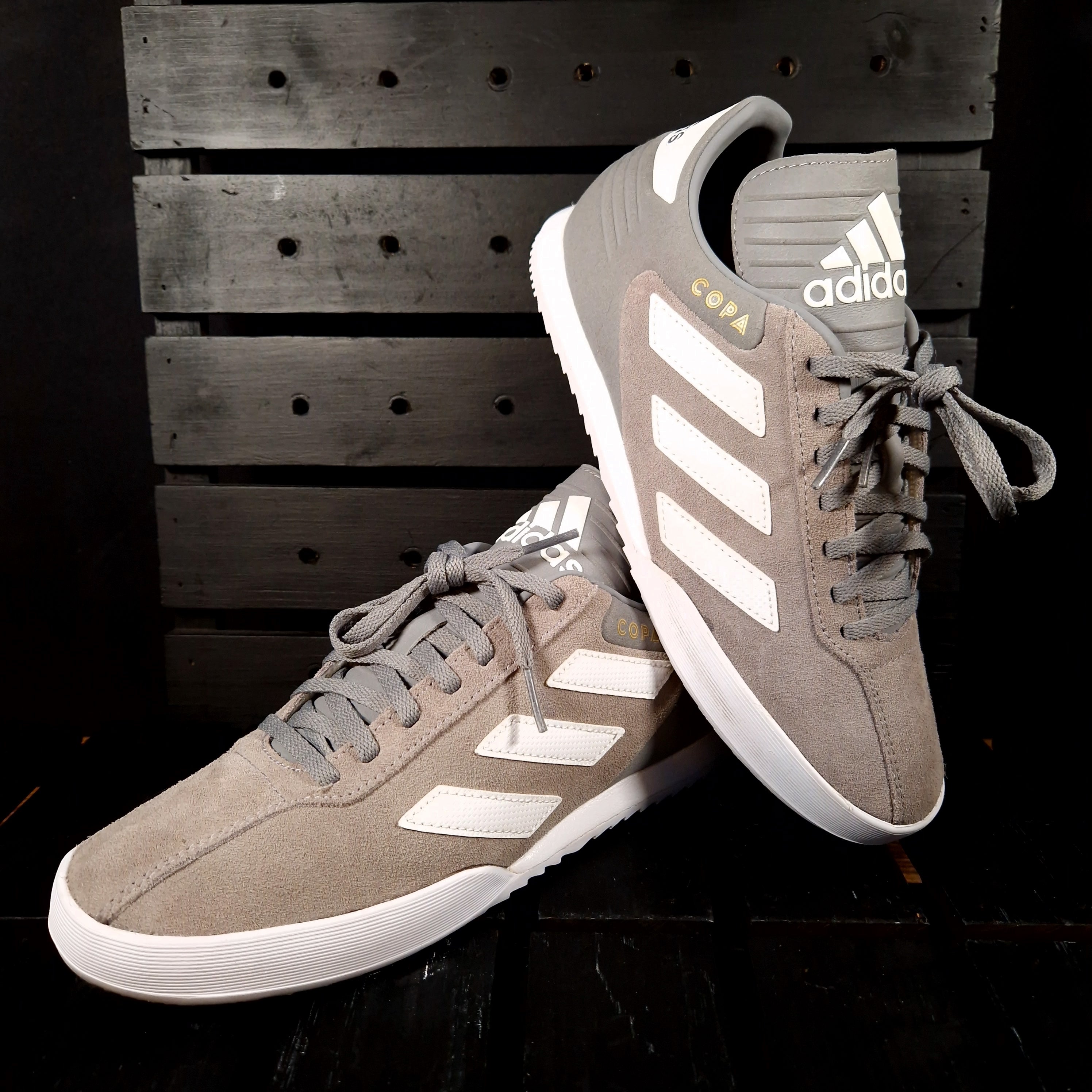 Adidas copa store super suede trainers