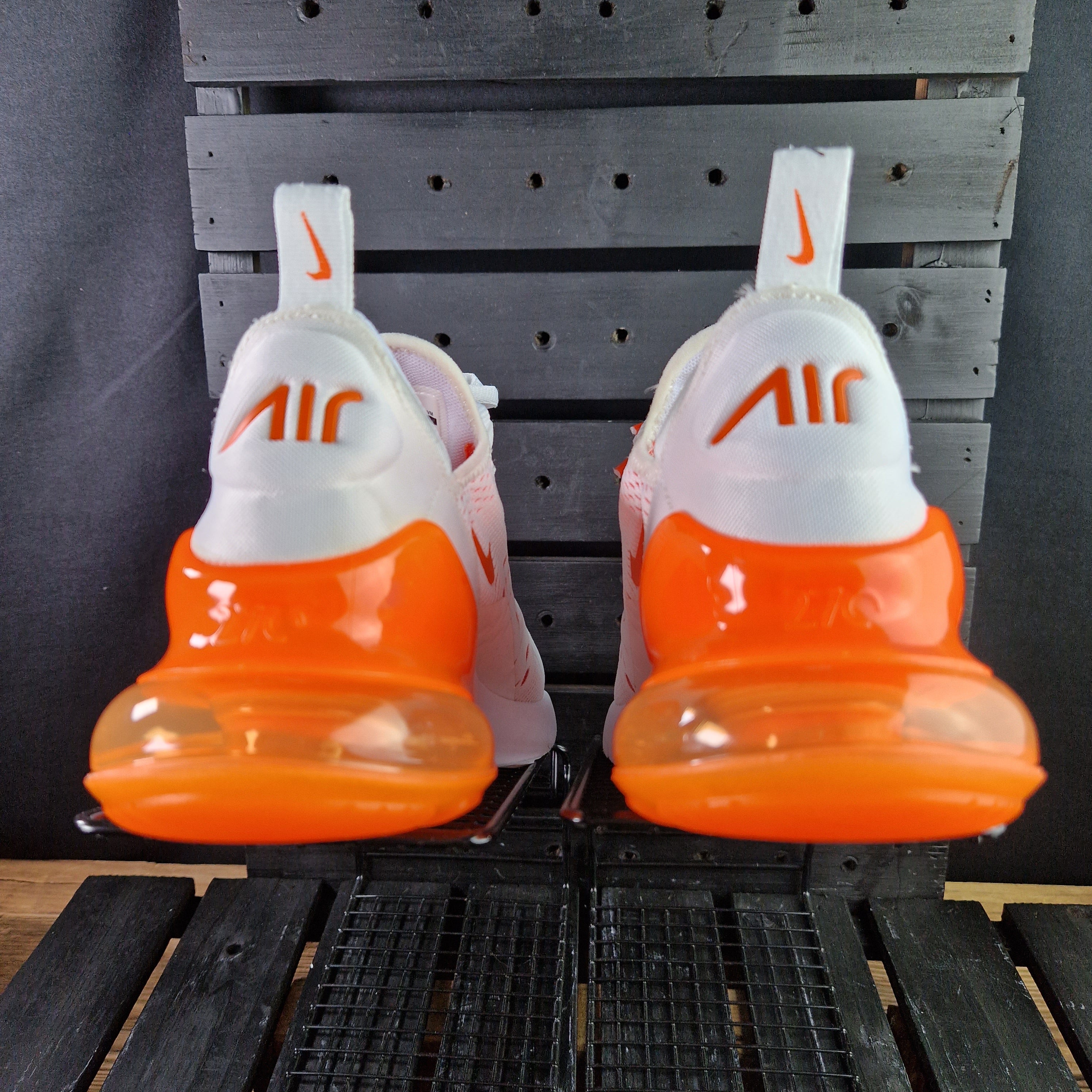 Air max 270 white clearance total orange